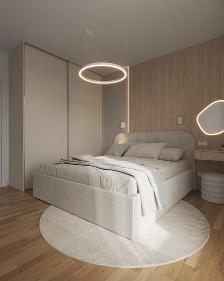 2 camere 54 mp | Bucătărie închisă | Parc privat