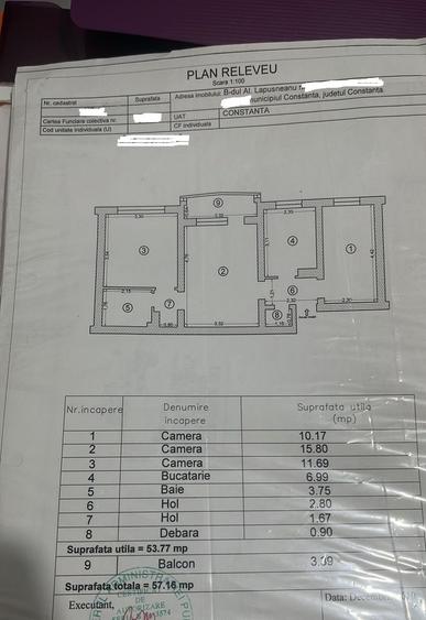 CITY PARK -apartament 3 camere finisat modern