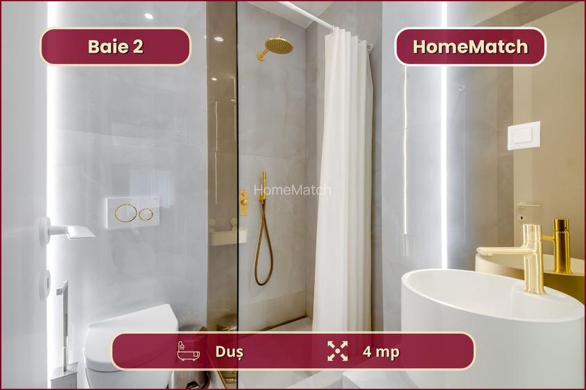 Cortina North || 3 camere || Finisaje de lux || Parcare || Comision 0% - 12