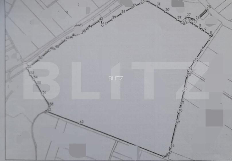 27 Ha de Teren Ideal pentru Agricultură sau Parc Fotovoltaic.Zona LECHINTA - 2