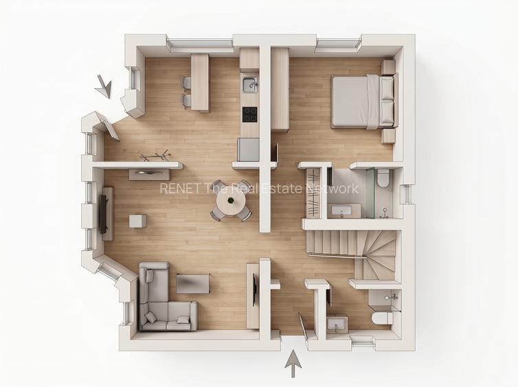 Refugiu Elegant lângă Pădurea Snagov: Casa Visurilor Tale (T2) - 1
