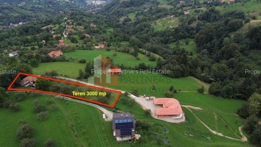 Teren intravilan 3.000 mp cu casă tradițională – Bran, sat Poarta - 12