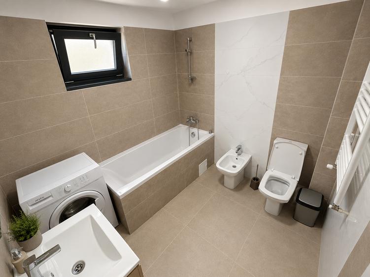 Apartament 1 cameră cu teren 26,2 mp – Bucium, Aleea Plopii fără Sot – bloc nou