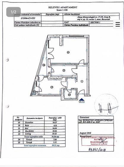 Apartament 2 camere - 84 mp, Jandarmeriei, mobilat, parcare subteran - 26