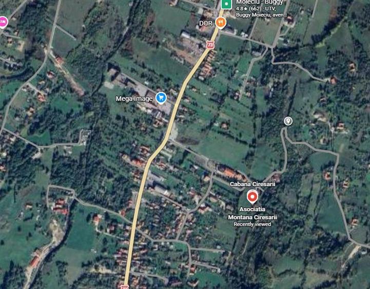 Teren intravilan 1500mp, ideal A-frame / pensiune , priveliste si pozitie excele
