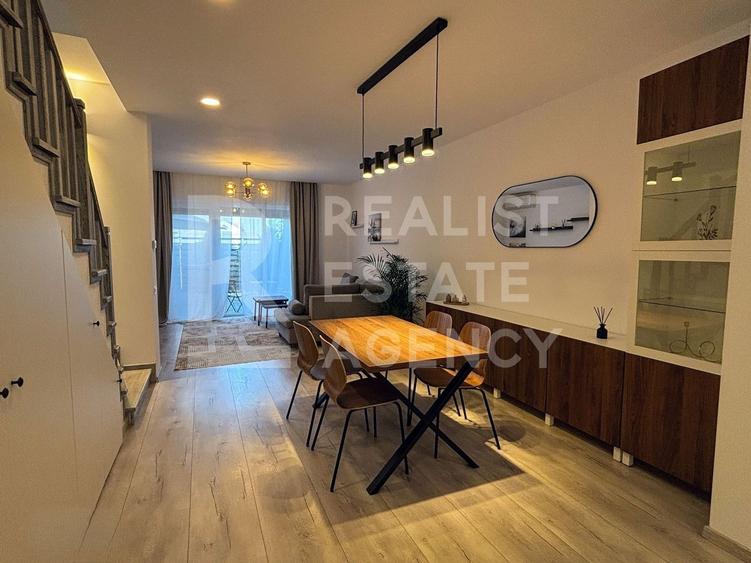 Casă modernă 4 Camere de Închiriat | P+1+M| 2 locuri de parcare
