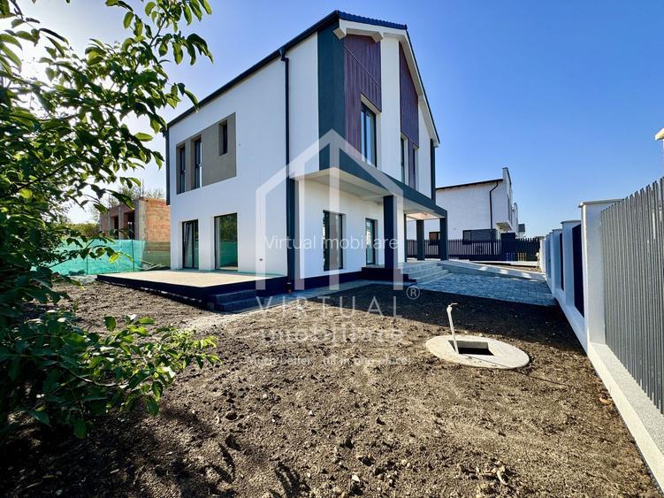 Casa individuala cu 4 camere, 130mp utili+terasa (19mp), teren 360mp - 8