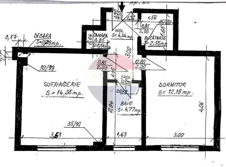 2 camere Ultracentral-Metrou-Centru Vechi | Calea Victoriei