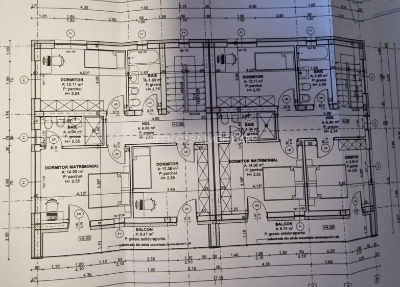 Casă cuplată, 4 camere, zona Auchan – Iris