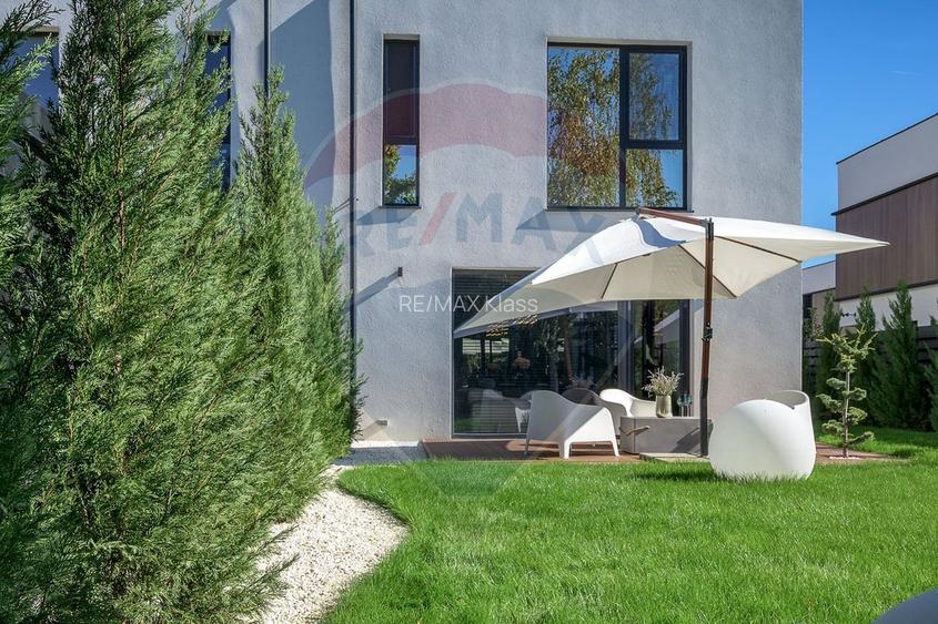 Vila luminoasa, mobilata si utilata Corbeanca / ansamblu cu piscina - 31
