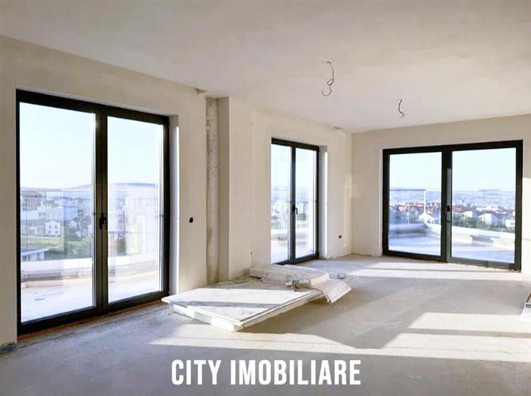 Penthouse cu 3 camere, S-80 mp+20 mp. terasa, bloc nou, Buna Ziua