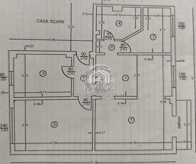 Apartament cu 4 camere ~ zona Brosteni ~ etaj 3din4 ~ 97mp utili ~ renovat ~ - 12