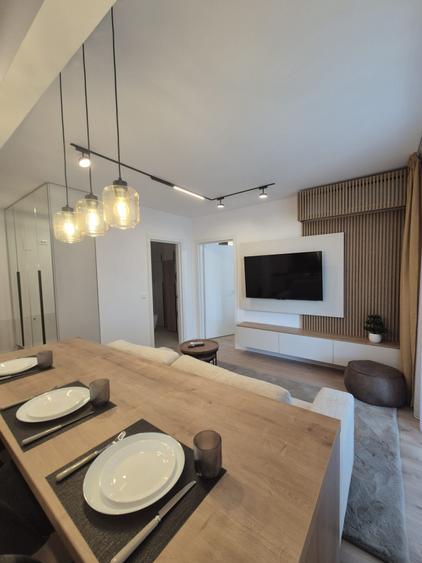 Apartament 2 camere, 53mp, centrala, parcare, metrou, AC,Hils Titanium