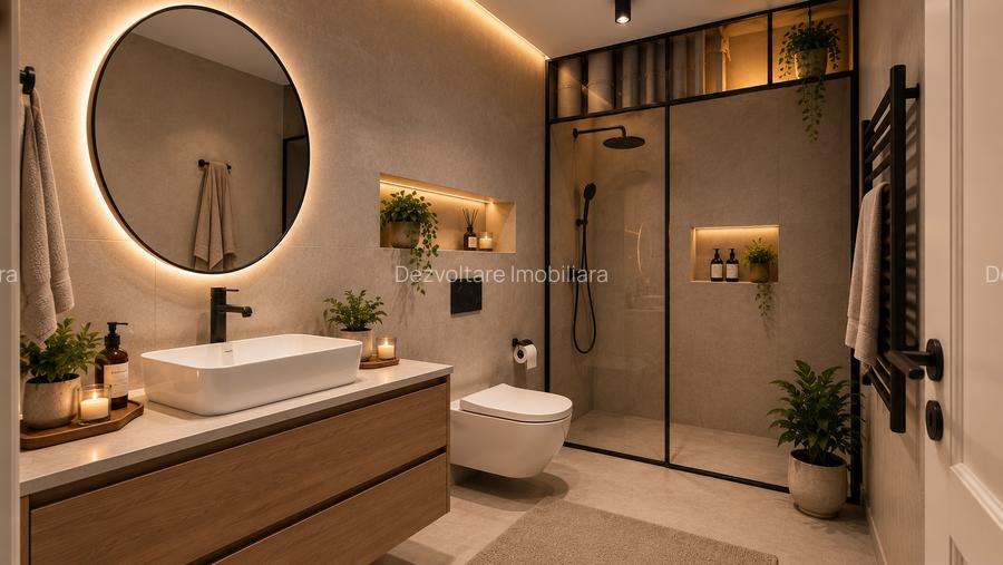 🔝 Penthouse finalizat 🌇Dezvoltator 0% comision-4 camere 🚇 Metrou Mihai Bravu - 23