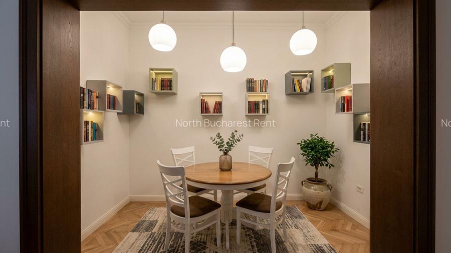 3 camere + terasa | Zona Kiseleff | Prima închiriere - 11