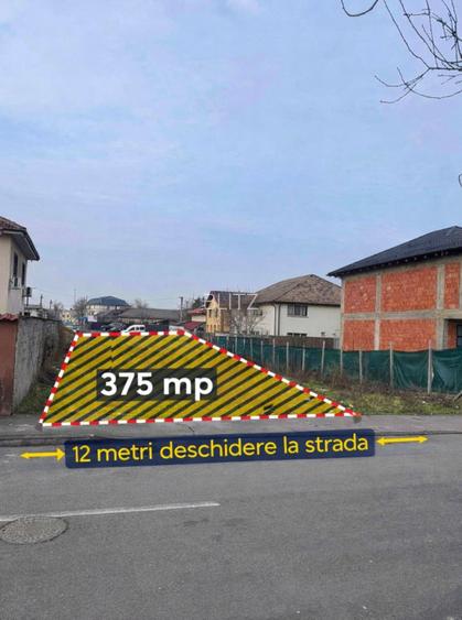 Teren intravilan, 375 mp, toate utilitatile, zona stadion Ion Oblemenco-Catargiu - 3