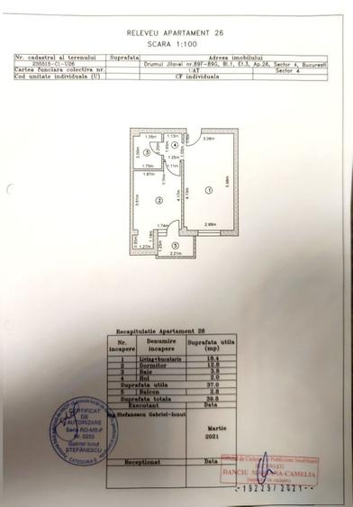 Apartament 2 camere Alpha Residence Drumul Jilavei