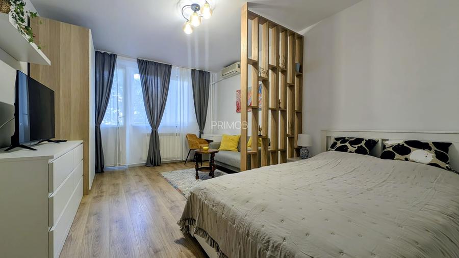 Herestrau,tip studio/zona de zi/noapte,renovata/mobilata nou,lux,3 min de parc - 2
