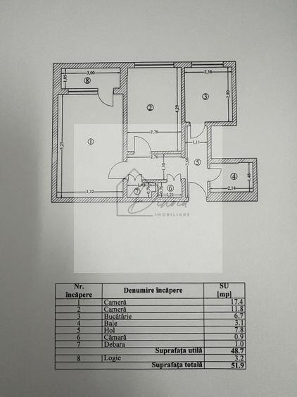 Apartament 2 camere Auchan Titan I Comision 0% I
