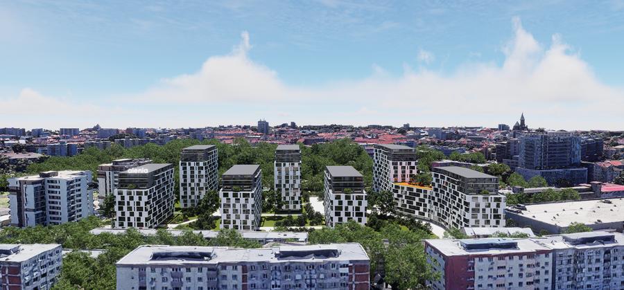 Apartament 2 camere etaj 5 - Alenia Botanic Park