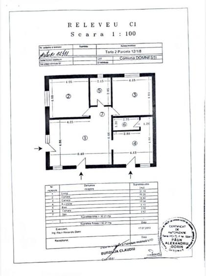 Vanzari Case / vile ILFOV - VEST DOMNESTI Comision 0%