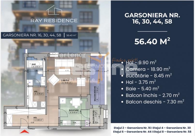 Garsoniera Cornitoiu - Rey Residence - 3