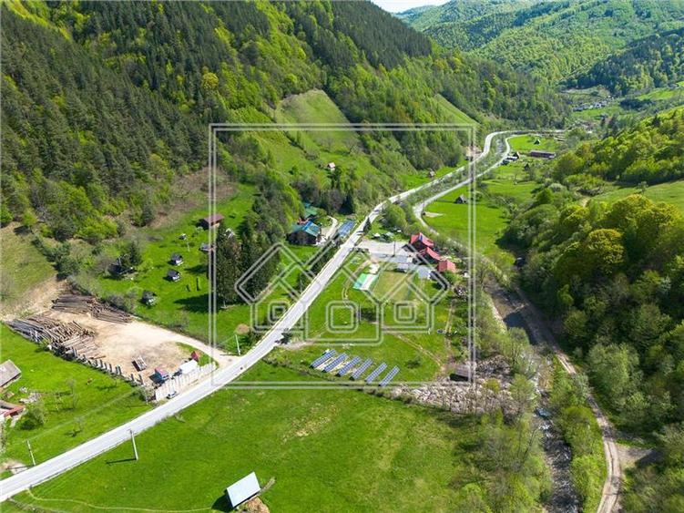Complex turistic complet functional-zona Raul Sadului-afacere la cheie