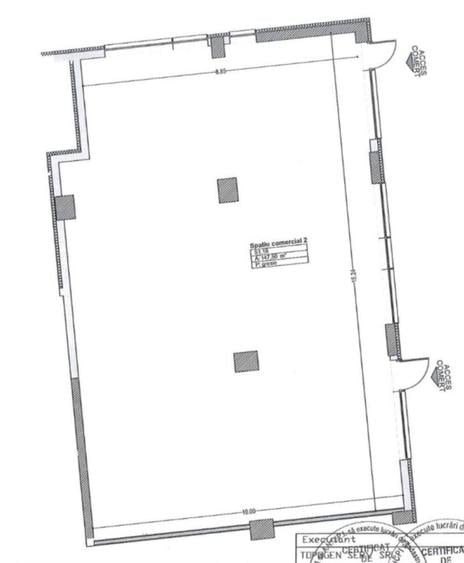 Spațiu comercial de închiriat, 147,5mp, zona Manastur,