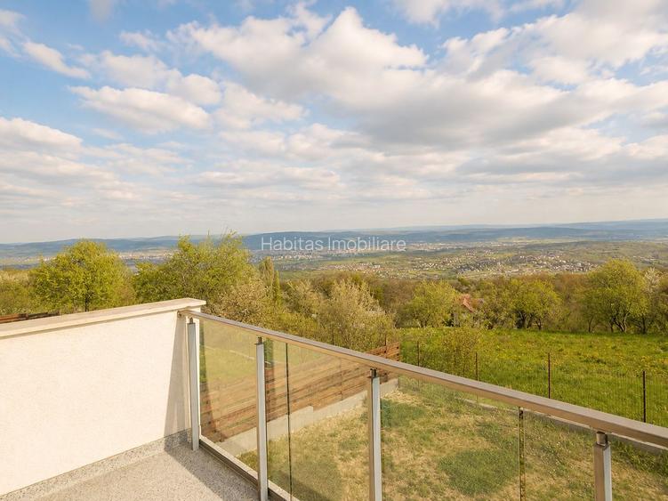Casa de vanzare in Feleacu, 500 mp teren, garaj, priveliste deosebita - 32