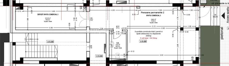 Spațiu comercial cu vitrină, 64,55 mp, Avantgarden - 3