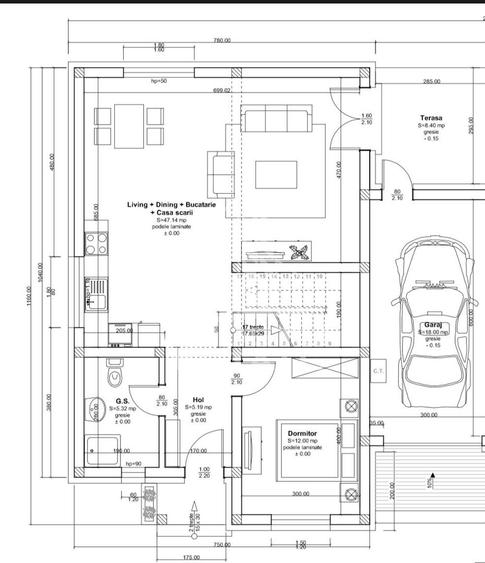 Duplex cu 5 camere, despartit prin garaj, zona Lidl, finisaje premium