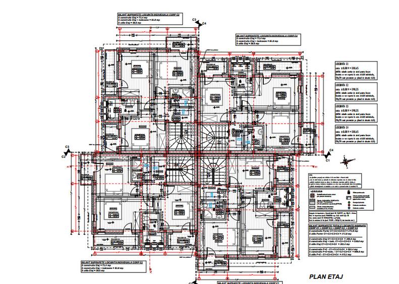Casa tip cvatruplex,4 camere, mp teren, Zona Terra - 12