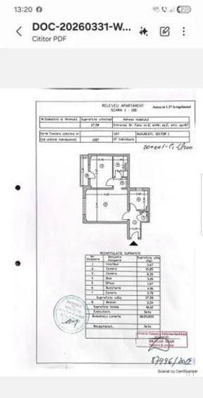 Piața Victoriei  | Apartament 2 Camere | Complet Renovat | Etaj 1 |