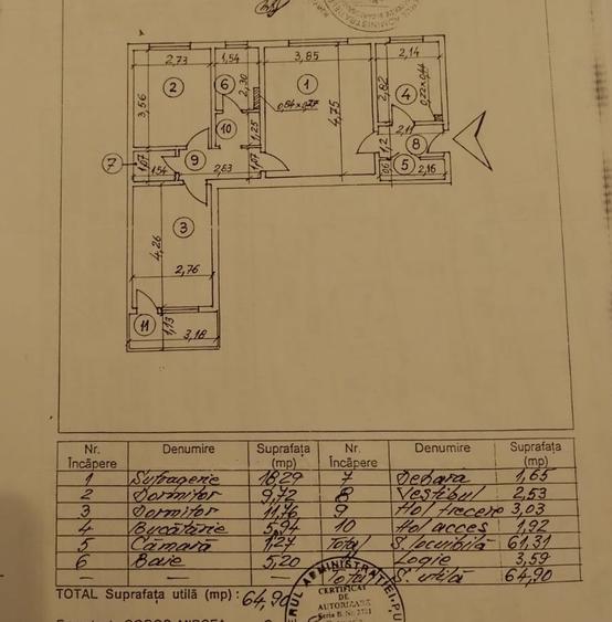3 camere Drumul Taberei metriou Orizont zona Afi Cotroceni