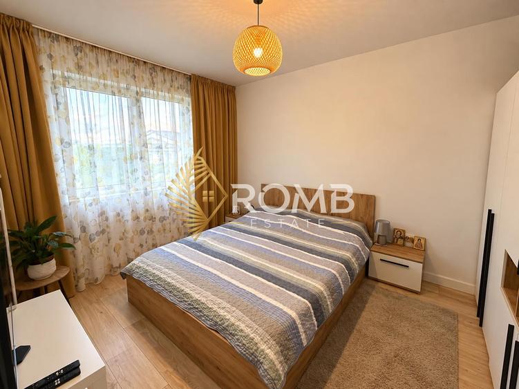 Apartament modern cu 2 camere, 51,4 mp + balcon, parcare inclusă – Str. Fagului.
