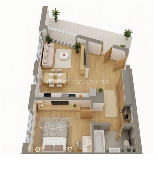 Tomis Plus - Celine Elegance - Vânzare apartament cu 2 camere cu vedere la Lac! - 16