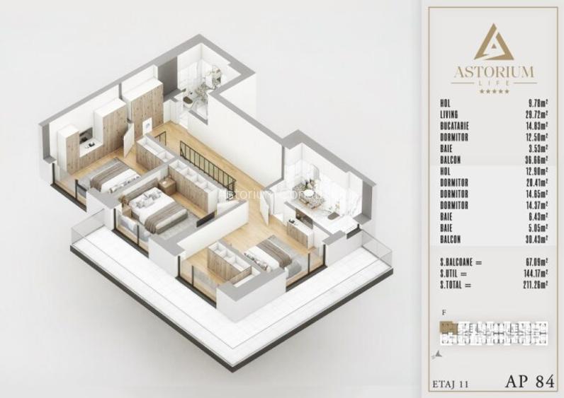 Apartament 5 Camere Moderne în Complex Rezidențial de Lux | Comision 0% - 4