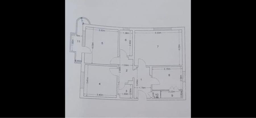 Apartament 3 camere decomandat Bulevardul C-tin Brancoveanu