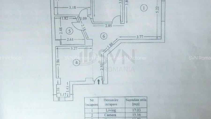 REA1029389 Apartament la cheie - 3 camere decomandat - 73 mp utili - an 2103 - 7 - 15