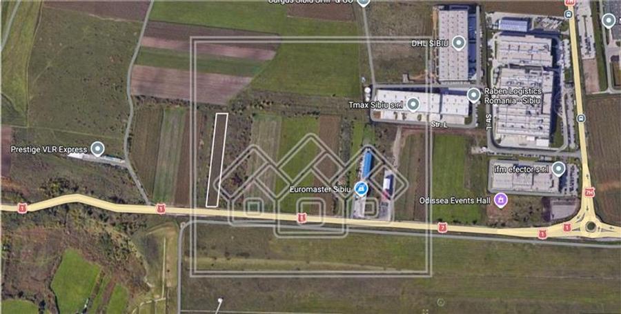 Teren extravilan - 14800 mp - Zona Industriala Vest