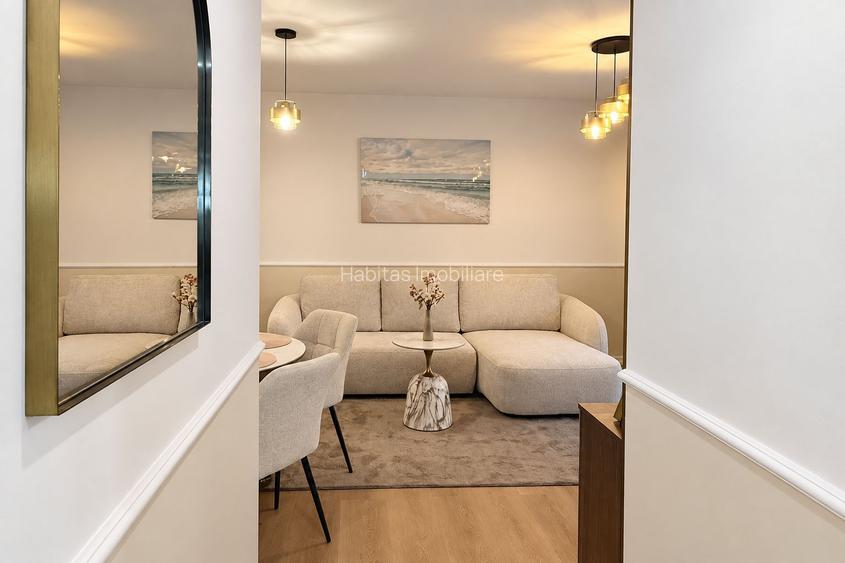 Apartament 3camere, et 1, finisat mobilat, zona str Somesului Floresti