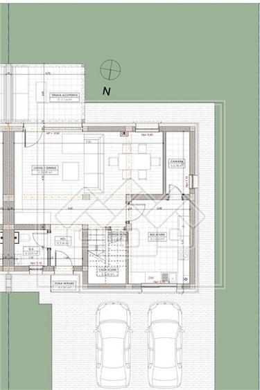 Casa cu 4 camere, 115 mp utili, teren 300 mp - Allegra Residence