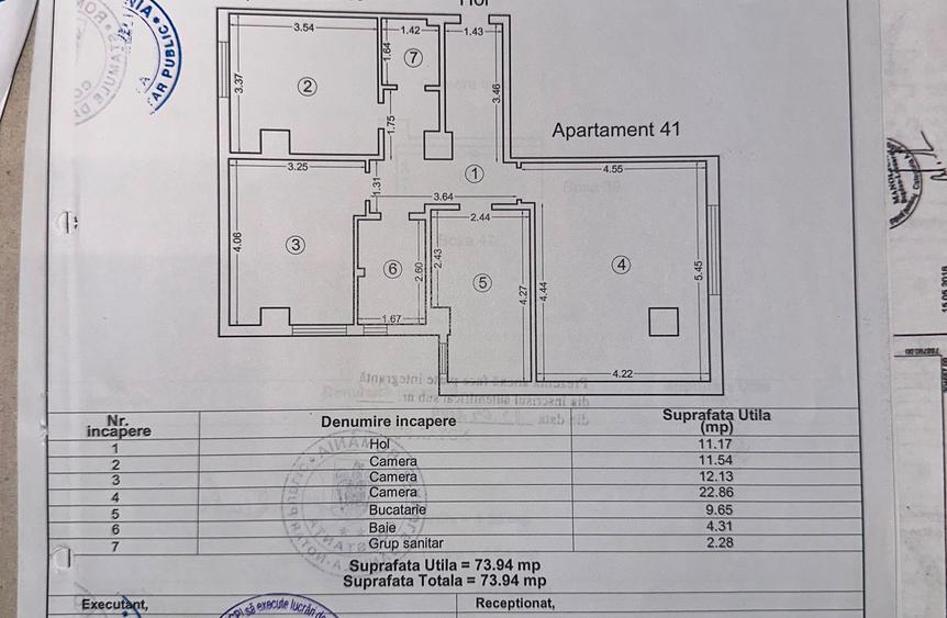 Compozitori - 3camere boxa și loc parcare