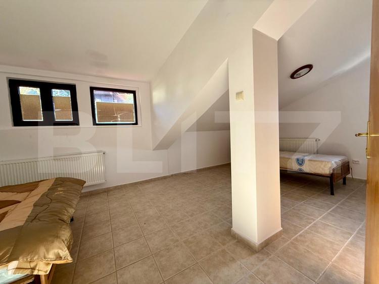Casă P+2 în Predeal, Cioplea – vedere spre pârtia Clăbucet și Crucea Caraiman