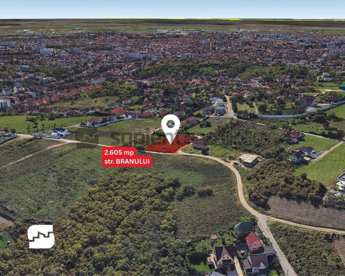 Teren rezidențial premium – zona Branului, Dealuri Oradea