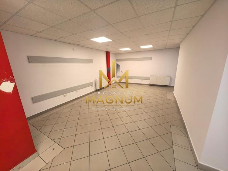 Spațiu comercial stradal | Vitrină mare | Zonă cu trafic intens