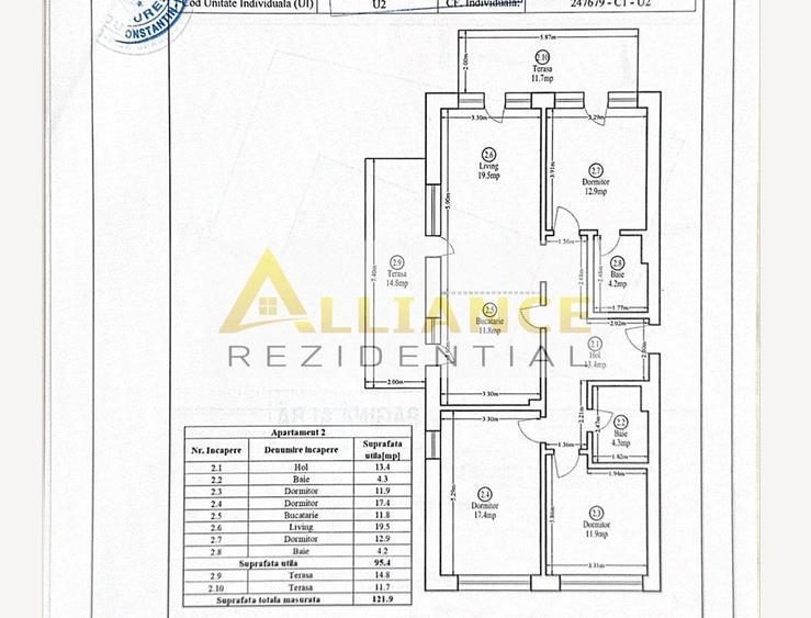 4 CAMERE | 122MP+279 CURTE + PARCARE + PISCINA - NEGOCIABIL