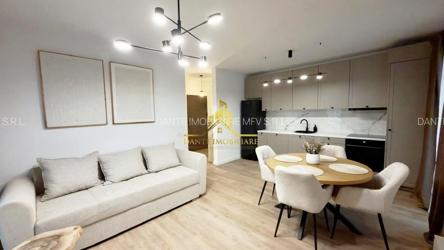 2 camere, ultrafinisat, modern, bloc nou, balcon, parcare, Floresti - 3
