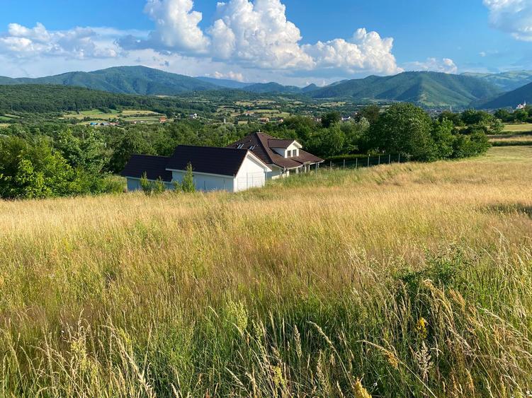 Teren intravilan 6.600 mp Tropinii Noi Rășinari –70 €/mp – PRIVELIȘTE PANORAMICĂ