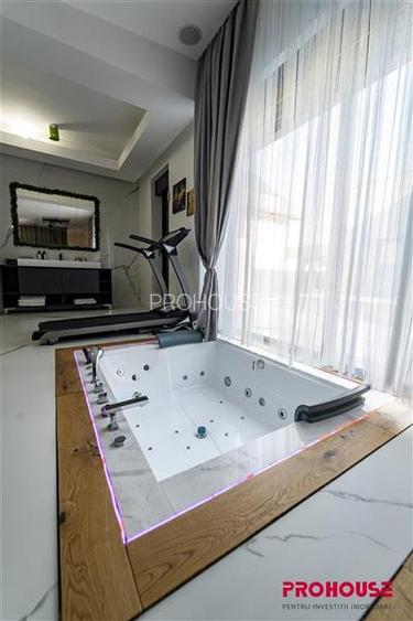 Vila de Lux cu Piscina Infinity-Gheraiesti, Bacau - 15